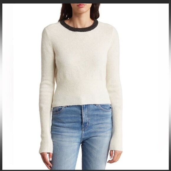 Rag&Bone Lindsay crew neck alpaca sweater size XS, NWT - Picture 1 of 8